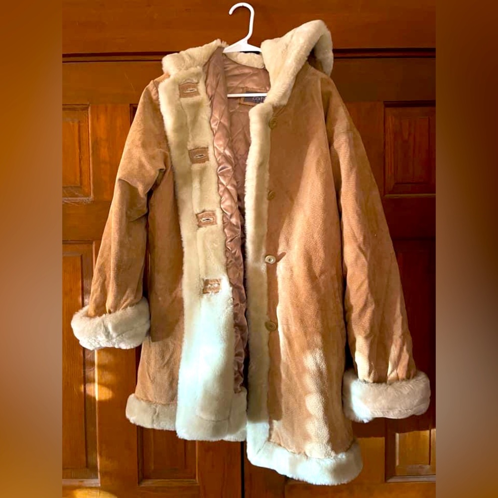 Penny lane leather coat
